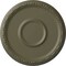 Ekena Millwork Medea Ceiling Medallion (Fits Canopies up to 5 1/2"), Hnd-Painted Spartan Stone, 16 1/2"OD x 1 1/2"P CM16MDSSF - alternate 1